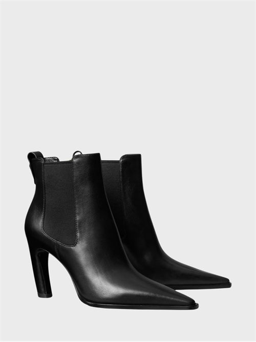 Stivaletti Romy Chelsea in pelle con tacco TORY BURCH | 183863006